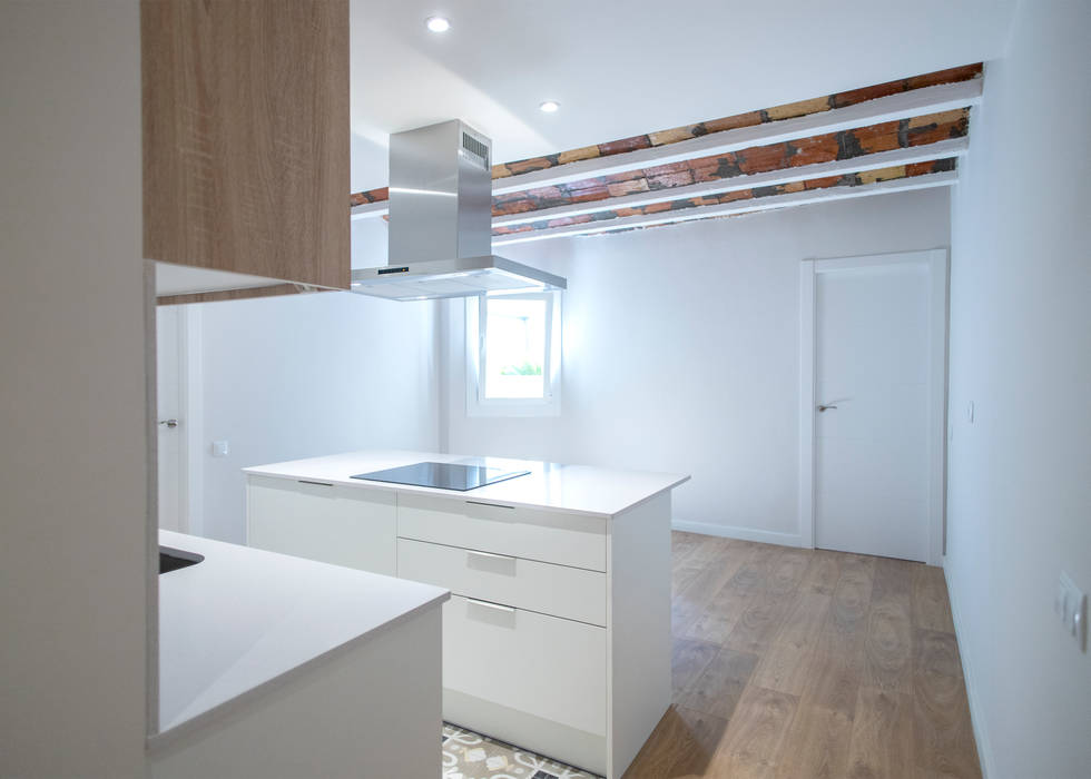 Isla de cocina grupo inventia cocinas integrales compuestos de madera y