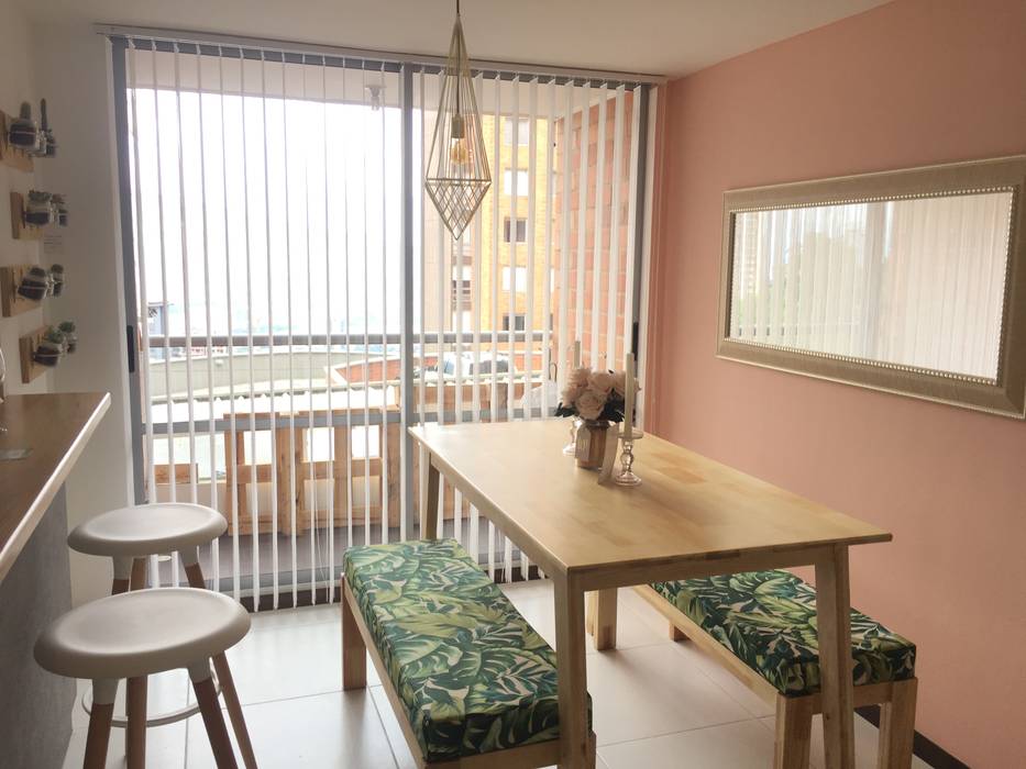 APARTAMENTO FABRIANA ARIAS, Maana Espacios con sentido Maana Espacios con sentido Dining room