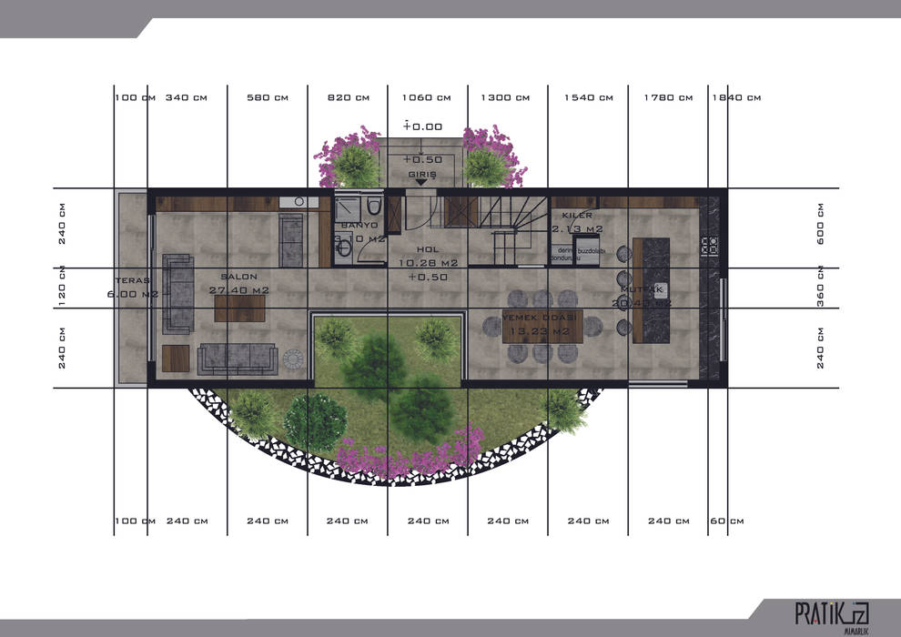 حديث تنفيذ PRATIKIZ MIMARLIK/ ARCHITECTURE, حداثي