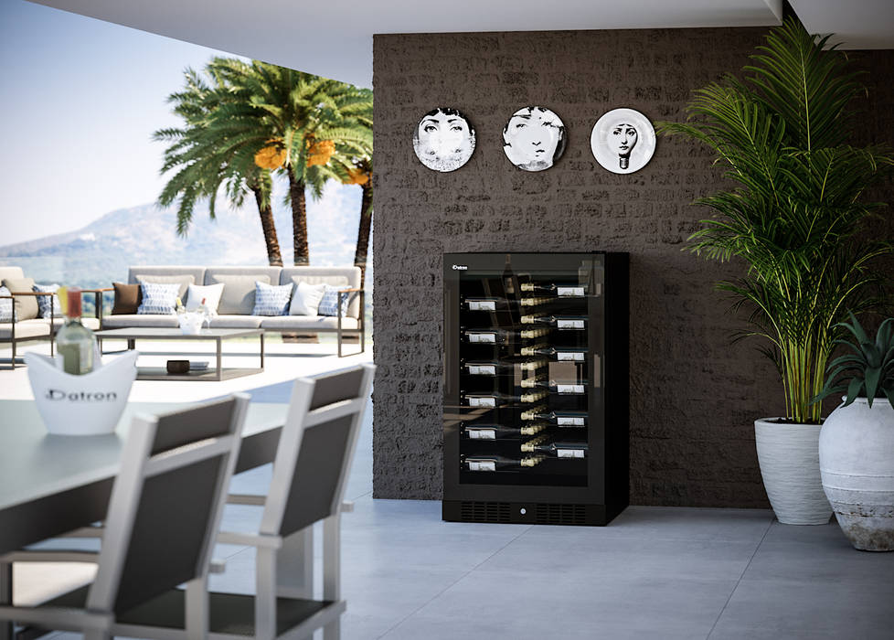 Cantinetta Vino 40 Bottiglie - Linea Luxury Datron | Cantinette vino Cantina moderna cantinette vino, cantine, design