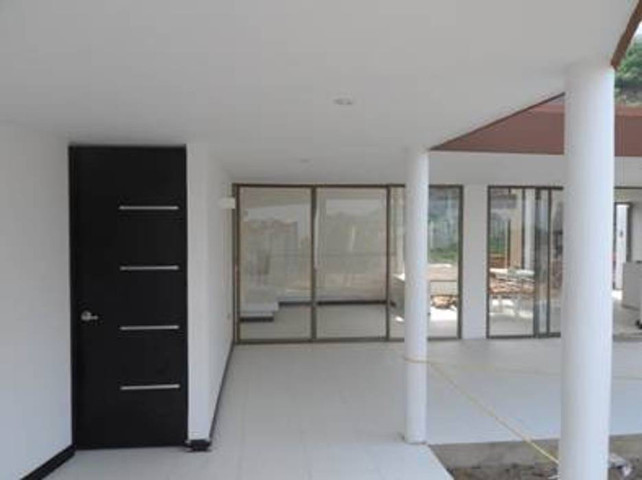 Acceso principal NetCom Construcciones Casas de campo