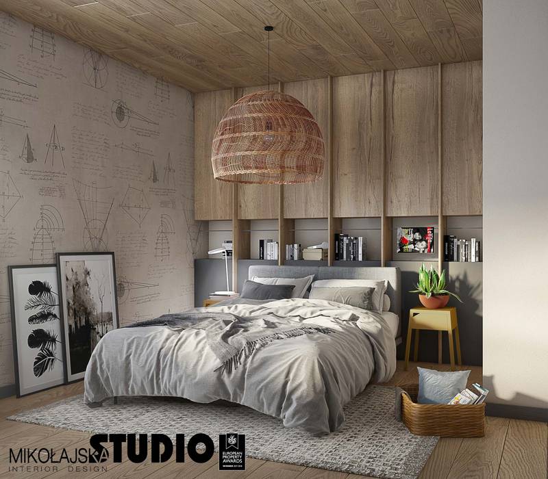 MAGIA PRZESTRZENI, MIKOŁAJSKAstudio MIKOŁAJSKAstudio Teen bedroom