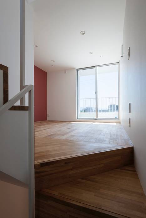 山本陽一建築設計事務所teen Bedroom Homify