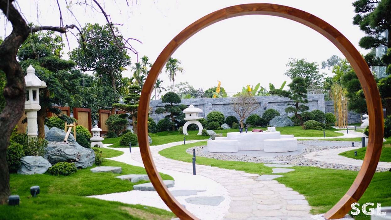 Thiết Kế Sân Vườn Nhật Zen'flowe, SGL LANDSCAPE ARCHITECTURE CO.,LTD SGL LANDSCAPE ARCHITECTURE CO.,LTD Jardines zen