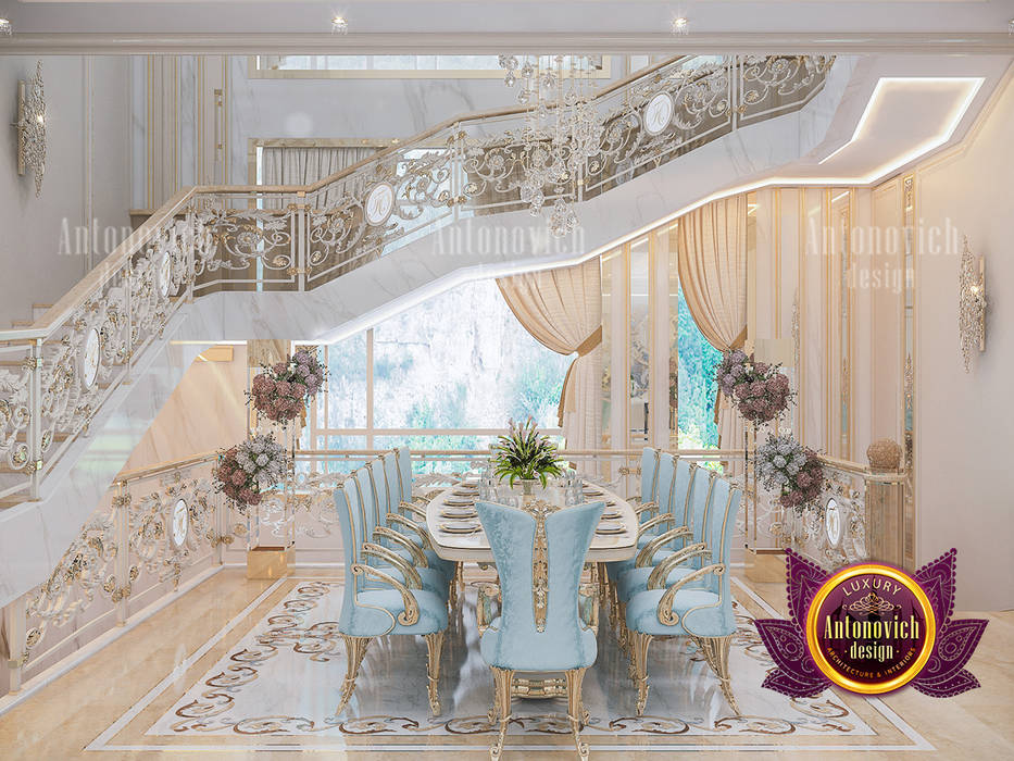 How To Decorate A Luxurious Royal Dining Room, Luxury Antonovich Design Luxury Antonovich Design