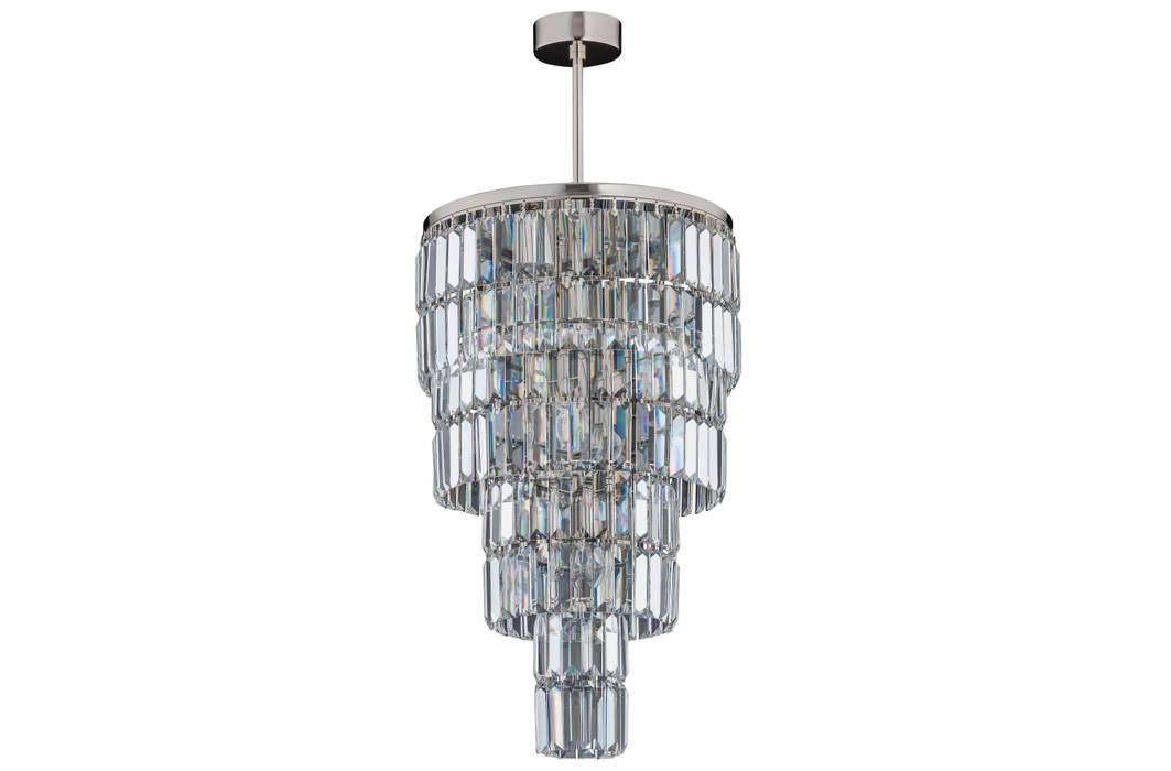 Exclusive crystal pendant ceiling light with Swarovski crystals , Luxury Chandelier LTD Luxury Chandelier LTD Modern dining room Copper/Bronze/Brass