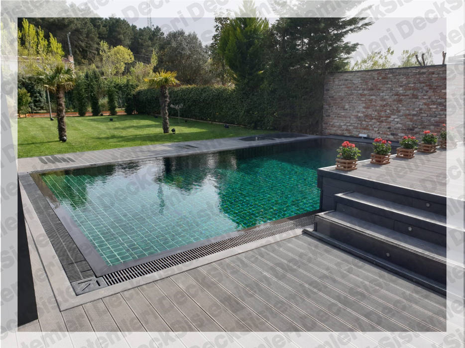 Havuz Kenarı l Bahçe l Balkon l Teras , Deck Sistemleri Deck Sistemleri 泳池 塑木複合材料