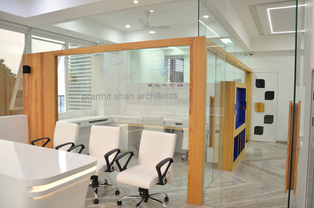 Partition Design prarthit shah architects Study/office