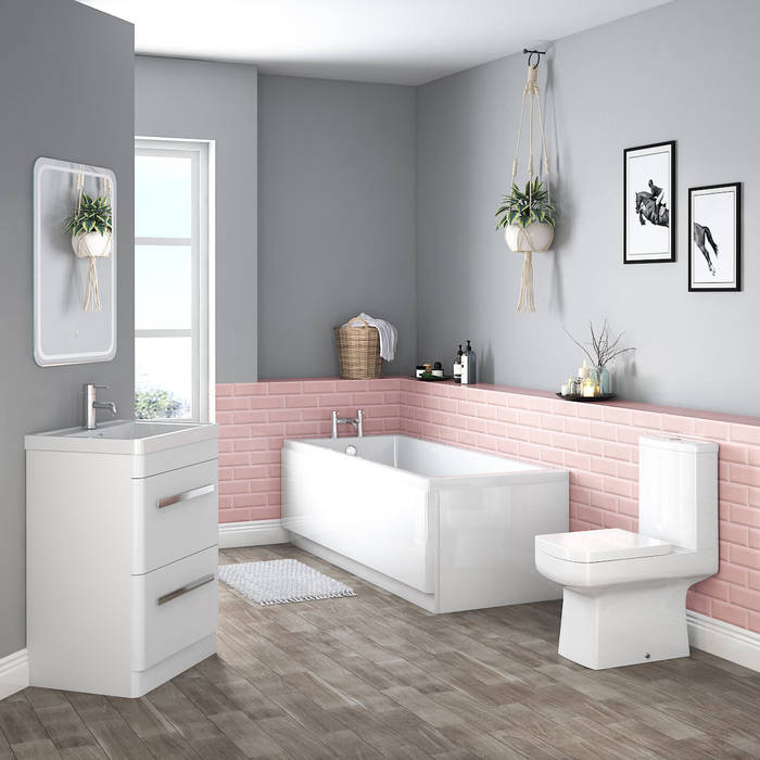 Boston Bathroom Suites homify Scandinavian style bathroom Ceramic Boston,Bathroom Suites,Scandinavian
