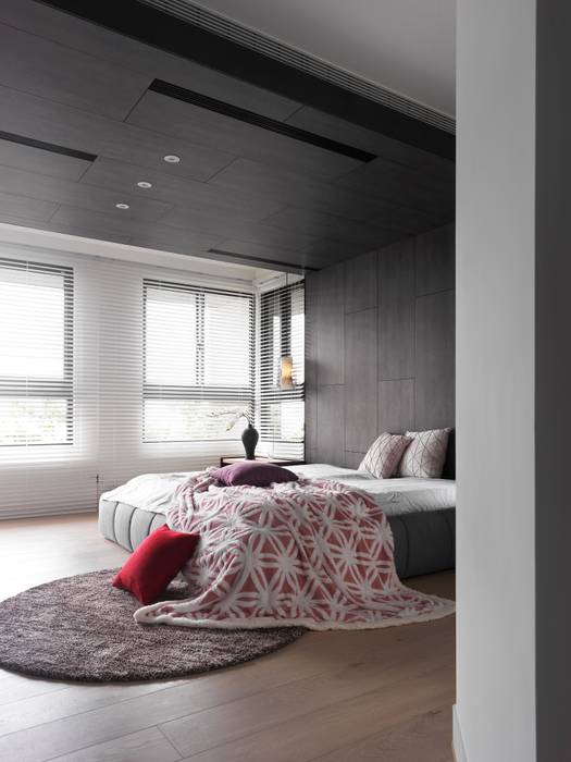 火光 Flare, 肯星室內設計 肯星室內設計 Dormitorios de estilo minimalista