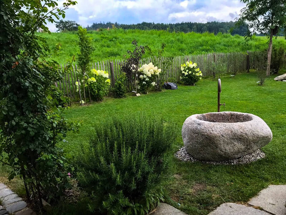 Wasserbrunnen, Steiner Naturstein Steiner Naturstein Front yard