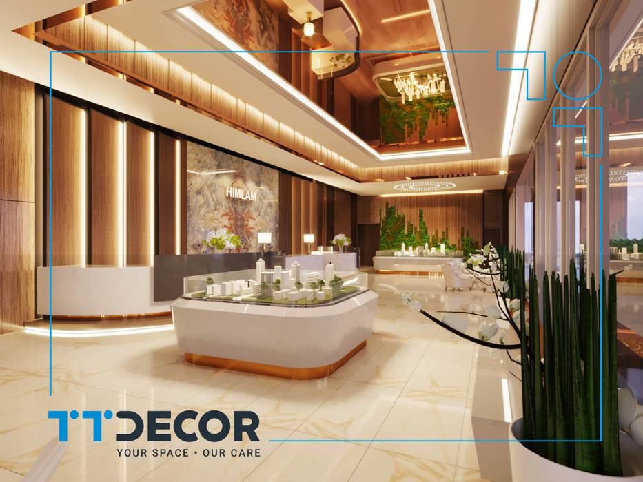 Himlam Vĩnh Tuy, Công ty CP Trang Trí Nội Thất Tín Trung Công ty CP Trang Trí Nội Thất Tín Trung Commercial spaces Gỗ Wood effect Tòa nhà văn phòng