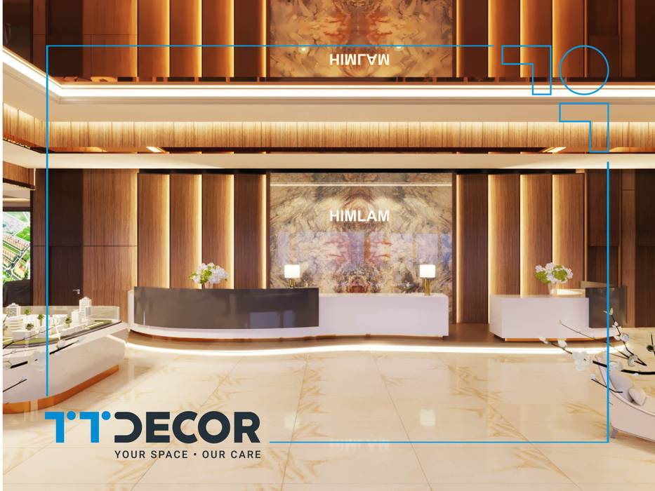 Himlam Vĩnh Tuy, Công ty CP Trang Trí Nội Thất Tín Trung Công ty CP Trang Trí Nội Thất Tín Trung Commercial spaces Gỗ Wood effect Tòa nhà văn phòng