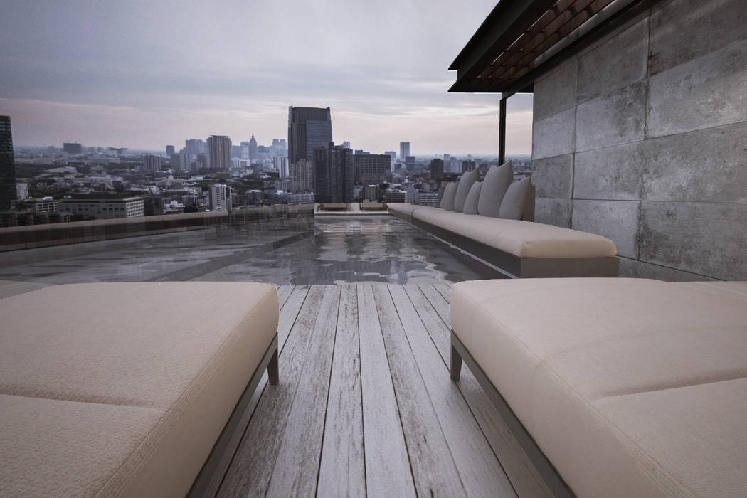 Rooftop Ravignani, T + T arquitectos T + T arquitectos Modern terrace