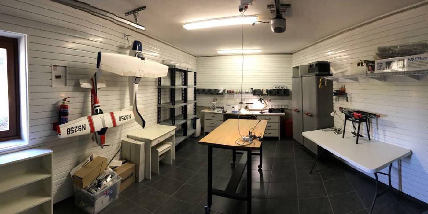 Garage Storage Solutions, MyGarage MyGarage Industriale Arbeitszimmer