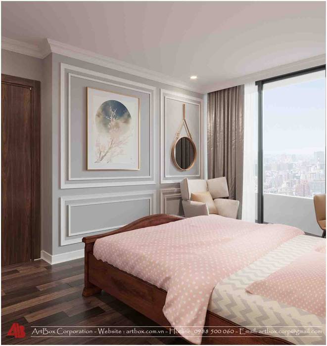 Thiết kế nội thất ARTBOX Thiết Kế Nội Thất - ARTBOX Phòng ngủ phong cách hiện đại Accessories & decoration