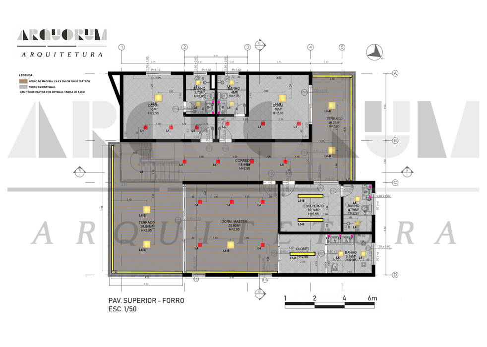 Residência P&V, Arquorum Arquitetura Arquorum Arquitetura منزل ريفي