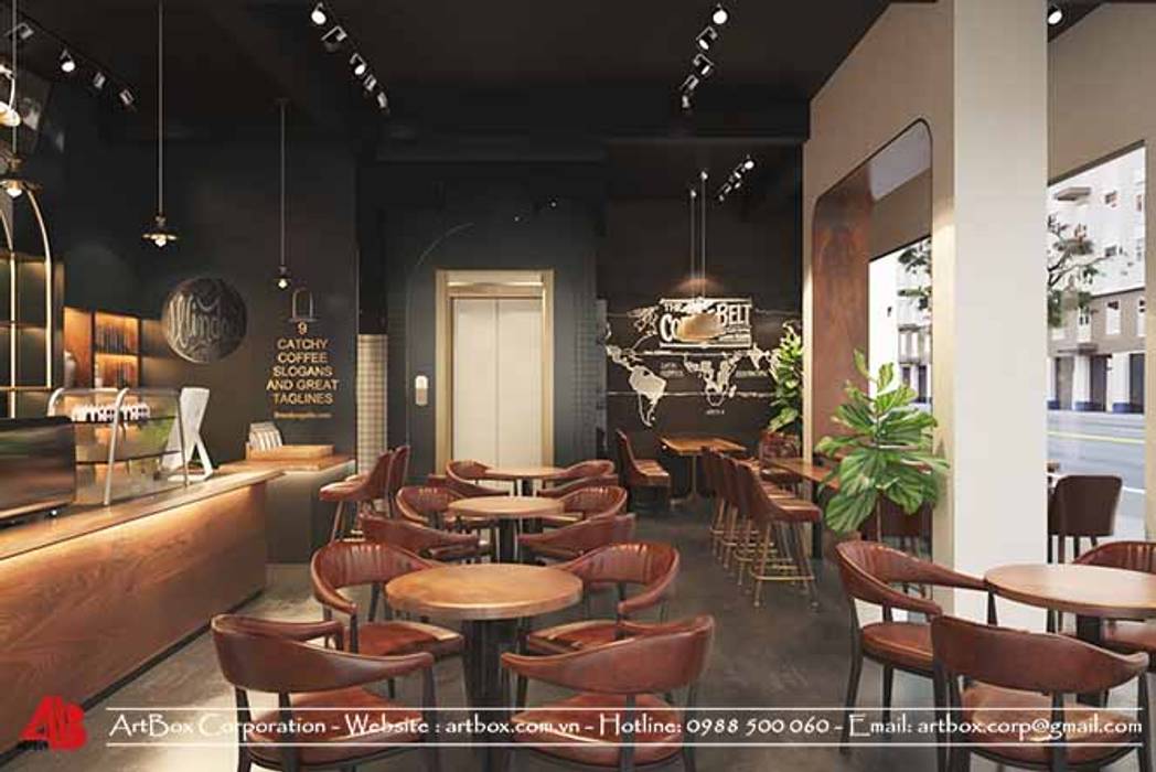 Thiết kế nội thất ARTBOX Thiết Kế Nội Thất - ARTBOX Commercial spaces Nhà hàng