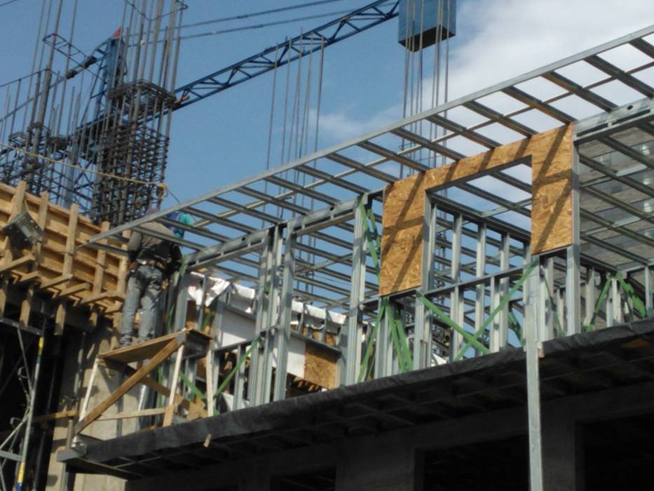 EDIFICACIÓN DE TRES PLANTAS EN STEEL FRAME EN MEXICO, Casa Prefabricada en Mexico. Casa Prefabricada en Mexico. Espacios comerciales Museos