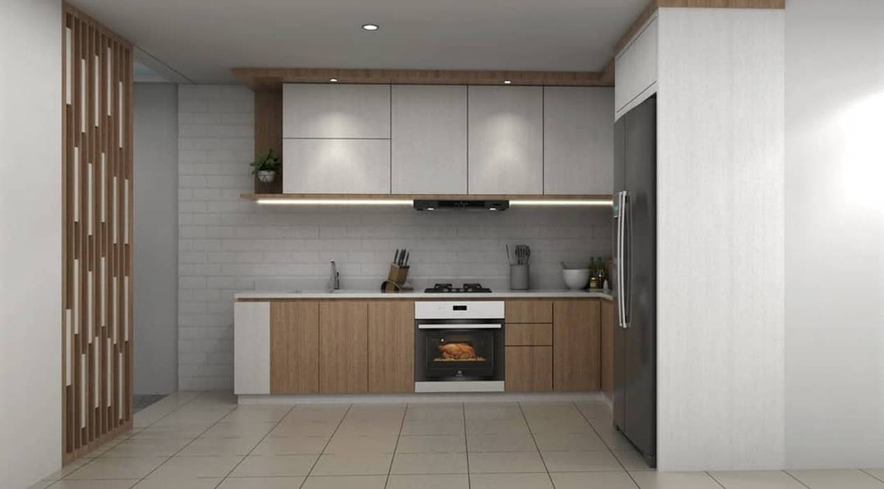 Design and Build Gading Pandawa, Maxx Details Maxx Details Modern Kitchen Cabinets & shelves