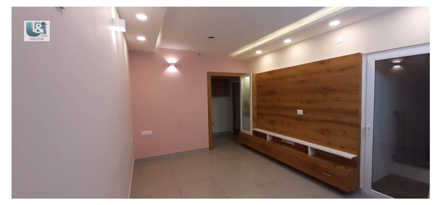 Mr. Vinay's Residence, VBHC Palmhaven, Studio Ipsa Studio Ipsa غرفة المعيشة TV stands & cabinets