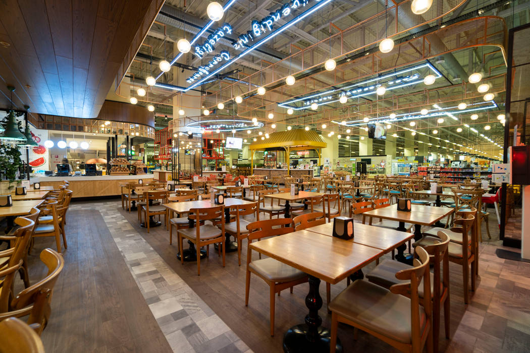 CarrefourSA Lezzet Arası, NõodDesignContract NõodDesignContract Commercial spaces Gastronomy