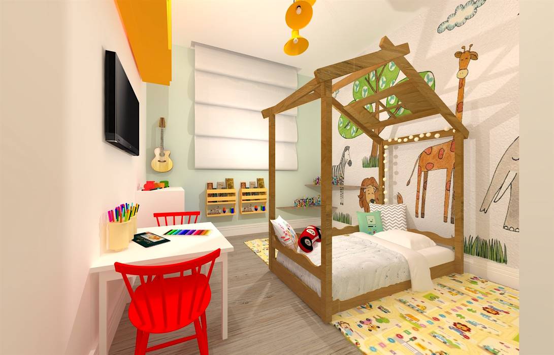 Quarto Montessoriano, Talita Kvian Talita Kvian Recámaras para bebés