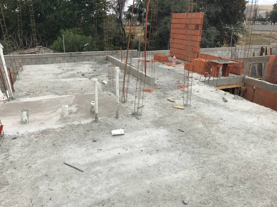 Vivienda residencial Guanajuato, Mexico, LOSARYD LOSARYD Techos planos Concreto reforzado