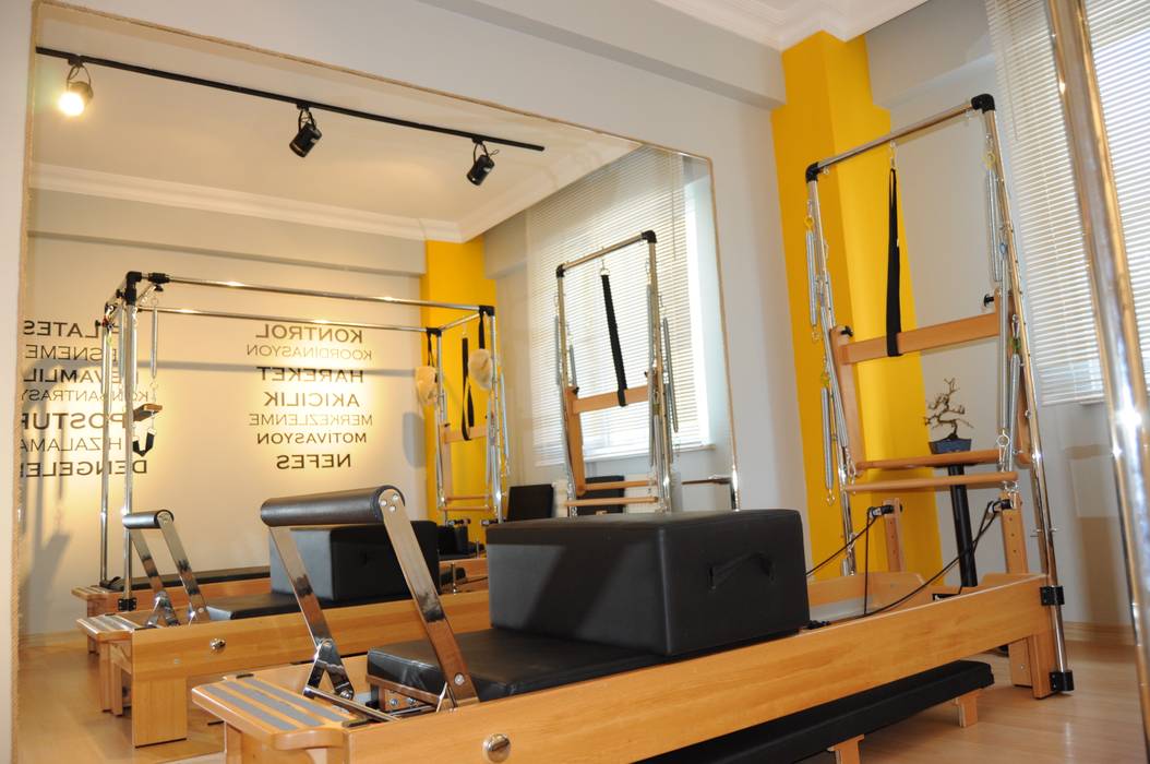 Pilates Stüdyosu Projesi, Burak Şakar İç Mimarlık Burak Şakar İç Mimarlık Commercial spaces Gỗ-nhựa composite Nơi tổ chức sự kiện