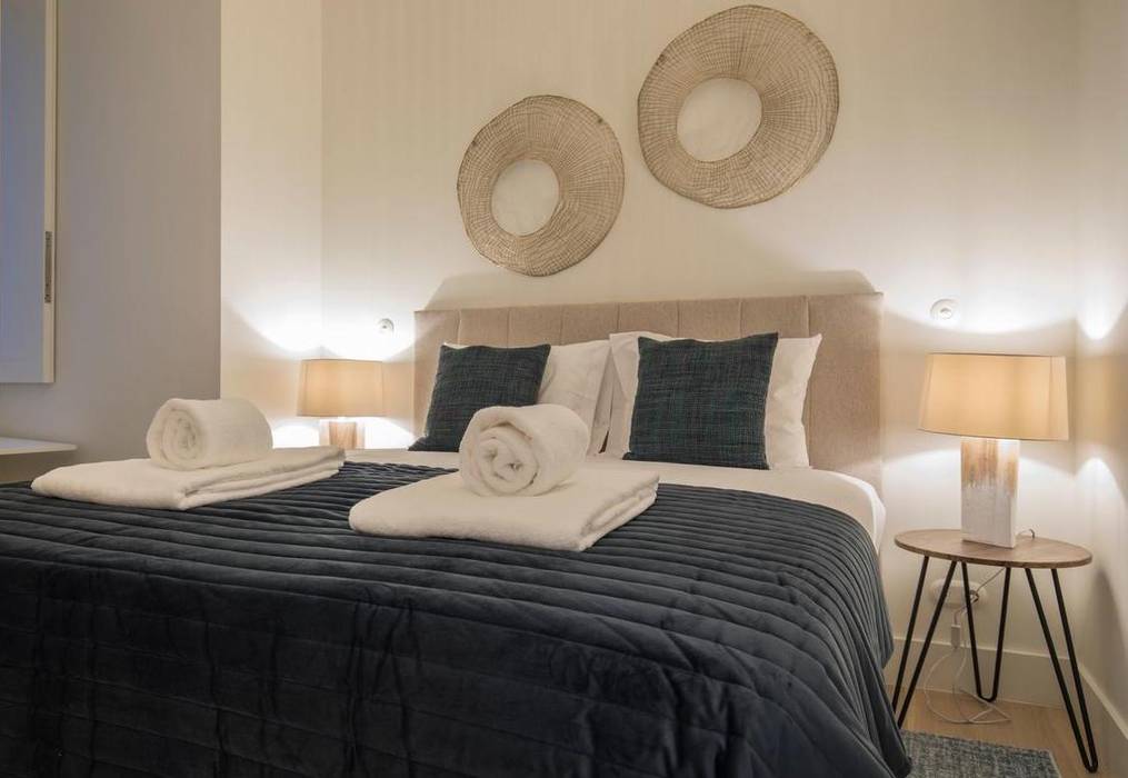 Bedroom Inêz Fino Interiors, LDA مساحات تجارية فنادق