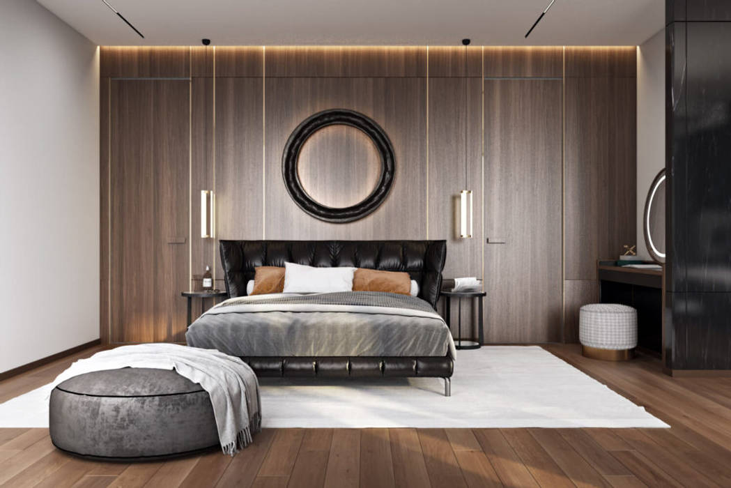 ЖК «ReForm (РеФорм)», Студия дизайна "INTSTYLE" Студия дизайна 'INTSTYLE' Small bedroom لکڑی Wood effect