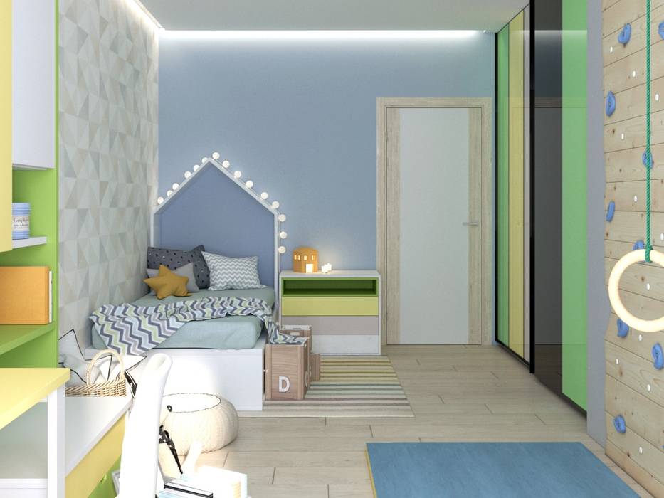 ЖК «Розмарин», Студия дизайна "INTSTYLE" Студия дизайна 'INTSTYLE' Teen bedroom Wood Wood effect