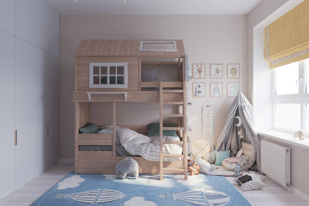 ЖК «Домашний», Студия дизайна "INTSTYLE" Студия дизайна 'INTSTYLE' Teen bedroom Wood Wood effect