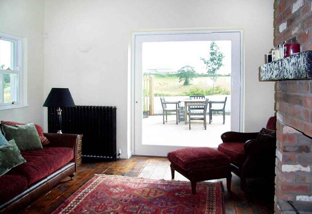 Extension New Forge Belfast Bt9 Rustic Style Living Room