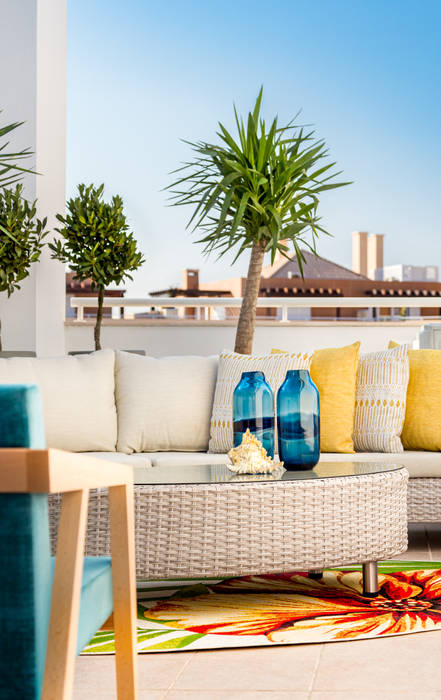 Roof Top Formosa, Victor Guerra.Design Victor Guerra.Design Varandas, marquises e terraços mediterrânicos