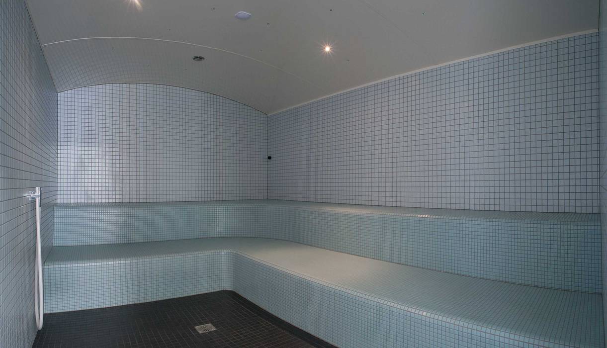 Piscina cubierta con área de Wellness, Wedi GmbH Sucursal ESPAÑA Wedi GmbH Sucursal ESPAÑA Steam Bath