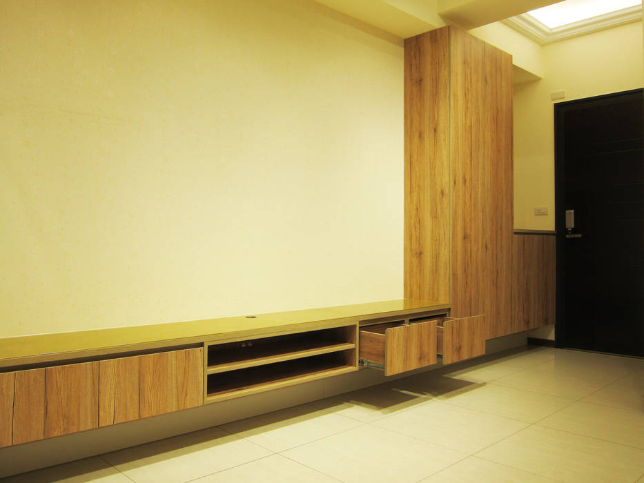 全室案例-台北市大同區-1, ISQ 質の木系統家具 ISQ 質の木系統家具 客廳