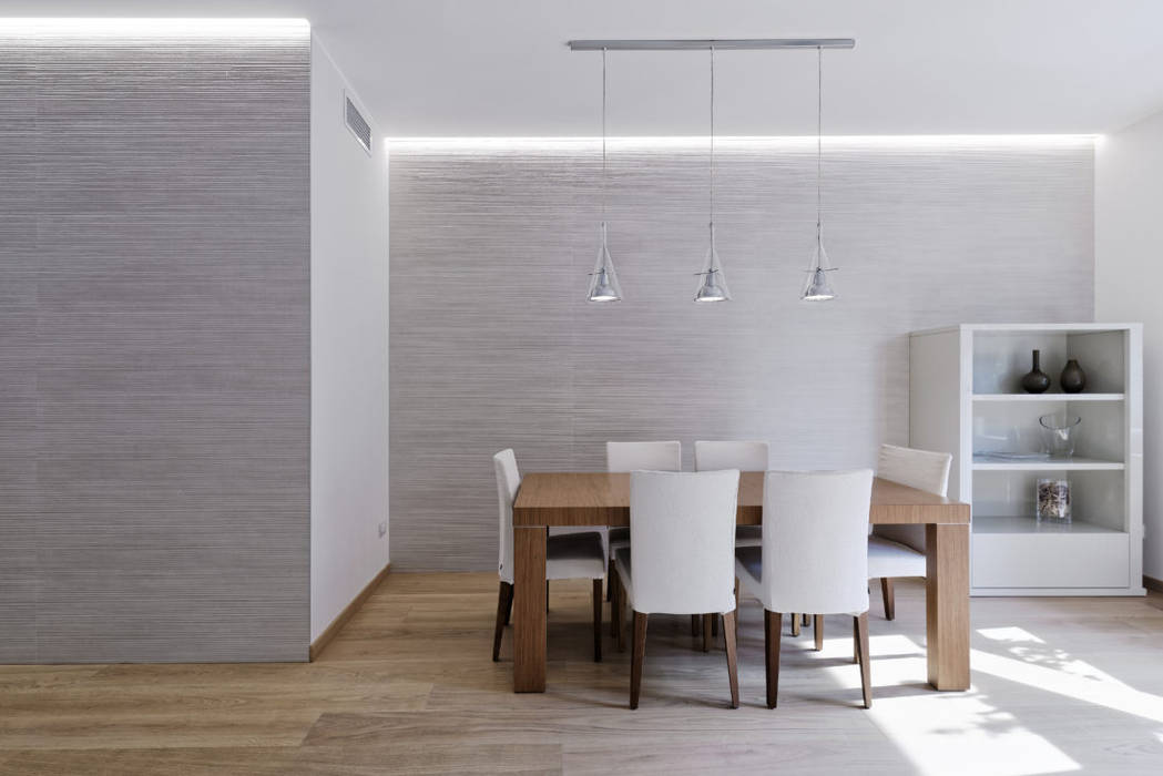 BEIGE IS THE NEW WHITE, GruppoTre Architetti GruppoTre Architetti Sala da pranzo moderna