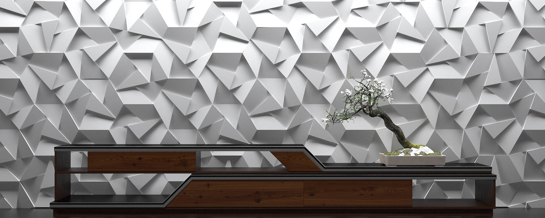 ZARIA 3d wall panels - Manufacturer ZICARO.PL, ZICARO - producent paneli dekoracyjnych ZICARO - producent paneli dekoracyjnych Modern walls & floors Ceramic