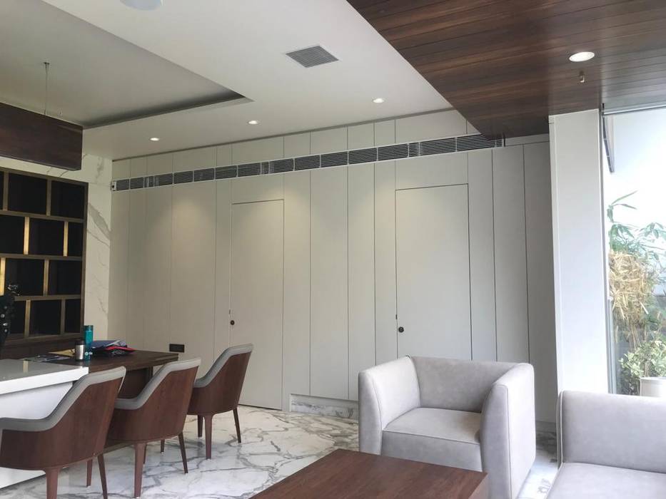 Md Cabin Modern Office Buildings By Tanish Dzignz Modern Homify