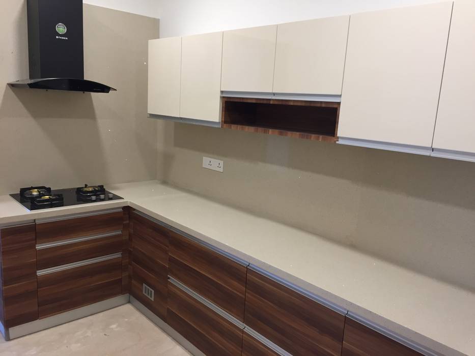 Modular Kitchen and Wardrobes in Chennai by Hoop Pine, Hoop Pine Interior Concepts Hoop Pine Interior Concepts Muebles de cocinas Contrachapado