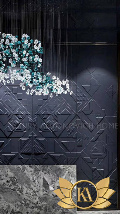 Luxurious Embossed Wall Panels, Luxury Antonovich Design Luxury Antonovich Design