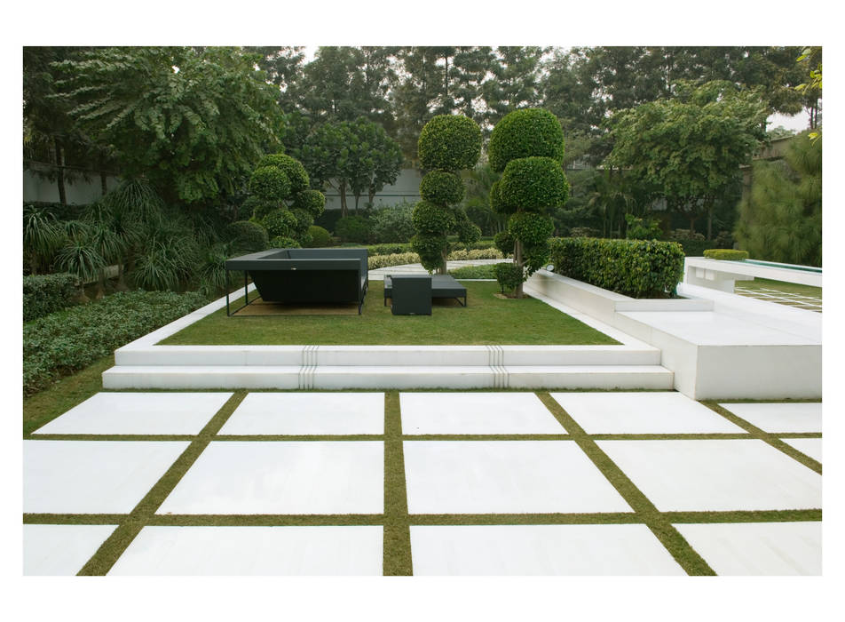 Lawn Design, Tanish Dzignz Tanish Dzignz モダンな庭