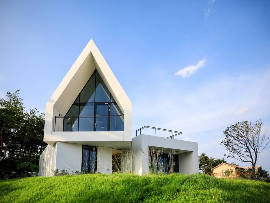 House in White, AEV Architectures (아으베아키텍쳐스) AEV Architectures (아으베아키텍쳐스) Country house