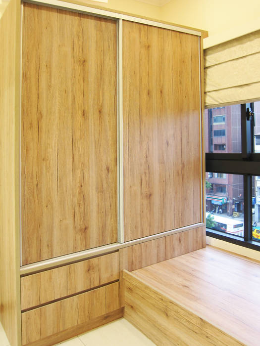 全室案例-台北市大同區-2, ISQ 質の木系統家具 ISQ 質の木系統家具 臥室