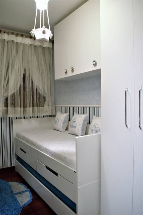 Bicama E Armario Branco Quarto Infantil Classico Por Dedalo Arquitetura E Planejamento Classico Mdf Homify