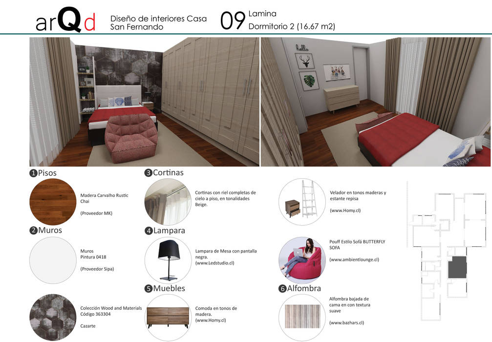 Dormitorio ARQD spa Dormitorios juveniles dormitorio,texturas,madera,color