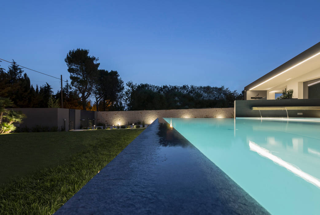 Villa LC, DFG Architetti Associati DFG Architetti Associati Moderne Pools