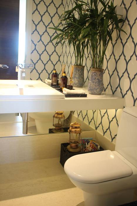 Apartamento JTA Casas de banho modernas por Viviane Cunha Arquitectura Moderno