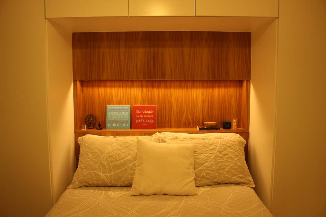 Quartos modernos por Viviane Cunha Arquitetura Moderno